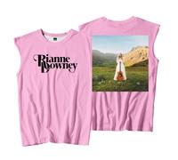Rianne Downey The Consequence of Love Merch Tank Tops Unisex Sleeveless Vest Women Men Outdoor Streetwear Tops (Pink,XXS)