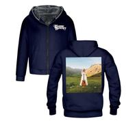 Rianne Downey The Consequence Of Love Merch Zipper Hoodies Long Sleeve Jacket Parkas Women Men Winter Coat (Navy,M)
