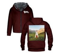 Rianne Downey The Consequence Of Love Merch Zipper Hoodies Long Sleeve Jacket Parkas Women Men Winter Coat (Brown,L)