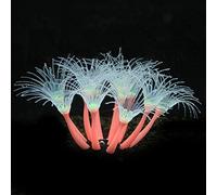 Rianpesn Artificial Silicone Coral - Aquarium Landscape Decoration,Fish Tank Simulation Coral Plant Decorations Silicone Accessories