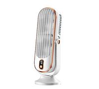 Rianpesn Bladeless Fan Quiet Table Fan - Air Cooling 5 Wind Speeds USB Rechargeable Oscillating Fan | USB Rechargeable Small Fan for Bedroom Outdoor Camping