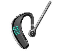 Rianpesn Ear Pieces For Cell Phone | Headset Wireless Earbuds With Microphone | Long Talking Time LED Display Earphone In Ear Earphones V5.3 For Truck Driving