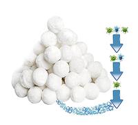 Rianpesn Filter Balls For Pool,Reused Filter Ball Systems Pump Pool Accessories - Filter Balls Replace Fiber Filter Media For Fish Tanks, Filter Barrels, Aquariums