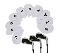 Rianpesn Golf Club Head - Embroidered Club Label Set for Irons Woods,Hybrids,Golf Club Covers, Stylish Protective Golf Accessories for Men & Women
