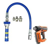 Rianpesn Grease Coupler Kit,High Pressure Connector for Grease Sprayers | Quick Release Grease Coupler, Grease Fittings Extensions Couplers, Strong Locking Pump Adapter