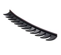 Rianpesn Mohawk Sticker for Helmets, High-Intensity Grade Reflective Mohawk Decals, Mohawk Helmets Stickers for Skateboarding, Dirt-Bikes, Motorcycle, Cycling (Helmets Not Included)