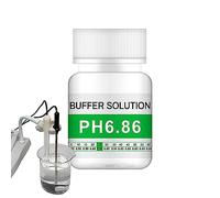 Rianpesn PH Solution Buffer | PH Meter Buffer Solution | Calibration Solution Each 50 ml in PH 4.00, 6.86, 9.18, Precise PH Calibration for PH Instruments