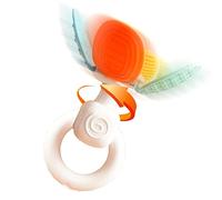 Rianpesn Rattle Toys | Petal Rattles for Babies 0-6 Months - Rattle and Teether Rotation Toys for Hands-On Brain Coordination, Vision, Sensory, Grasping, Intelligence Development