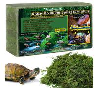 Riare 1.2kg Natural Sphagnum Moss for Reptile,Forest Moss Reptile Substrate for Reptiles & Amphibians Snakes, Gecko, Turtles, Frogs, Leopard