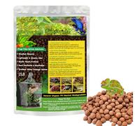 Riare Expanded Clay Balls Terrarium Substrate for Reptiles Frogs False Bottom Substrate, Bioactive Terrarium Substrate for Drainage and Moisture(2L)