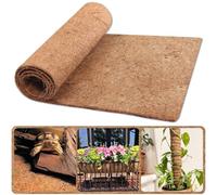 Riare Natural Coco Liner Roll Thicken Coconut Liners for Planter for Flower Basket Liner, Coconut Fiber Pad for Planters Baskets Animal Pet Pad DIY Moss Pole Garden Decoration (40 X 100cm)