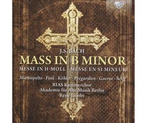 RIAS KAMMERCHOR - AKADEMIE FUR ALTE MUSIK BERLIN - J S BACH - MASS IN B MINOR (2 CD)