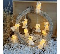 Riaxuebiy 3M Cat Fairy Lights 20LED String Lights Battery Powered White Cat Xmas Fairy Lights Starry Wall Light Wedding Party Home Christmas Decoration (British Shorthair Cat)