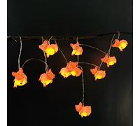 Riaxuebiy Cute Animal Pig Shape Fairy String Lights Battery Powered Night Light for Halloween Christmas Thanksgiving Tree Home Party Children Kids Bedroom Decoration (1.65m/10led, Small Pig)