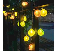 Riaxuebiy Lemon String Lights,9.8ft 20LED Fruit Lemon Fairy Light USB&Battery Operated Decor Night Light for Birthday Halloween Chrismas Wedding Party Decoration (Mixcolor Lemon)