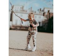 Rib Bear Dungarees Turtledove London Multi 3-4 Years