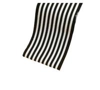 Rib Combed Cuff Fabric by Half Yards Striped Stretch for Sewing Base Shirt Knitting Neckline 7.5x85CM for Pants,Coats,Sweaters,Shirts(Hzrh097)