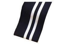 Rib Combed Cuff Fabric by Half Yards Striped Stretch for Sewing Base Shirt Knitting Neckline 7.5x85CM for Pants,Coats,Sweaters,Shirts(Hzrh092)