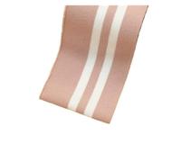 Rib Combed Cuff Fabric by Half Yards Striped Stretch for Sewing Base Shirt Knitting Neckline 7.5x85CM for Pants,Coats,Sweaters,Shirts(Hzrh089)