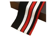 Rib Combed Cuff Fabric by Half Yards Striped Stretch for Sewing Base Shirt Knitting Neckline 7.5x85CM for Pants,Coats,Sweaters,Shirts(Hzrh100)