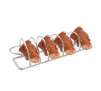 Rib Holder, Large Rib Holder, Stainless Steel Non-Stick Barbecue Accessories for Hot Air Fryer, Garden, Lawn, Outdoor, Camping and Picnic