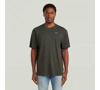 Rib Insert Relaxed T-Shirt - Grey - Men M
