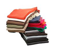 Rib Knit Cuff & Waistb& Stretch Fabric Ribbing,Trimming Welts. Revamp or Accessorize Any Bomber Jackets,Hoddies,Joggers & Apparel. Cut and Sew to Fit Any Size & Shape [Rust Brick, 2Pcs]