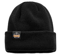 Rib Knit Hat with Bump Cap Insert