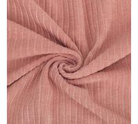 Rib Knit Jersey Fabric,4x2 Ribbed Design (Dusky Rose, 1 Meter) Great Drape, Stretch in Both Directions,Apparel Dress Making Material. 19 Colours Crafts Baby Photography Backdrops,Neotrims