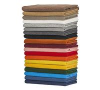Rib Knit Jersey Fabric,4x2 Ribbed Design (Marl-Brown, 1/2 Meter) Great Drape, Stretch in Both Directions,Apparel Dress Making Material. 19 Colours Crafts Baby Photography Backdrops,Neotrims