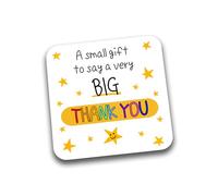 Rib Ticklerz - Coaster Gift For Work Colleague Boss Employee Best Friend Present Work Bestie Appreciation Friendship Small Gift To Say A Very Big Thank You - DC377