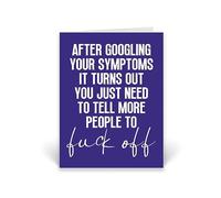 Rib ticklerz - Funny Birthday Cards Thinking Of You Pick Me Up Card Need To Tell More People To Fuck Off Adult Rude Novelty Gifts Colleague Friends Bestie - CD905