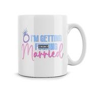 Rib ticklerz - Funny Engagement Mug Gift I'm Getting F*cking Married Best Friend Engaged Colleague Sister in Law to Be Marriage Bride to Be Bestie Congrats - MG330