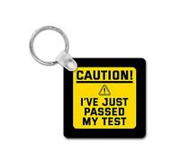 Rib ticklerz - Funny keyring Passed Driving Test Gift Son Daughter Niece Nephew Grandchildren Joke Present Caution I've just Passed My Test New Driver Gift - SKR250