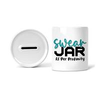 Rib Ticklerz - Funny Money Box Swear Jar Per Profanity Novelty Present Father's Day Mother's Day Christmas Secret Santa Work Office Colleague Joke Birthday - MB20