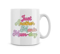 Rib ticklerz - Funny Mugs Just Another Manic Mum Day Ceramic Mug Mother’s Day Gifts Mum Birthday Present Novelty Coffee Mugs Tea Cup Gifts for Mum Xmas Mug - MG597