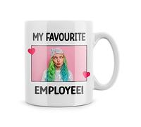 Rib ticklerz - Funny Mugs My Favourite Employee Personalised Photo Funny Joke Boss Mug Secret Santa Work Office Boss Gift Manager Birthday Leaving Gift Ceramic Cup - MG388