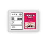 Rib Ticklerz - Funny Prank Empty Mail Box Welcome To The Swingers Club Funny Gift Practical Joke Anonymous Revenge Gift Partner Best Friend Colleague - BOX5
