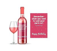 Rib Ticklerz - Funny Wine Label - Birthday Gift for Husband Joke - Wine Bottle Label - Hold Your Farts in - I Miss Those Days - Boyfriend Husband Joke Gift - WLS34