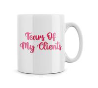 Rib ticklerz - Tears of My Clients, Funny 10oz Ceramic Mug, Personal Trainer Gift, PT Funny Gift, Gym Instructor Present - Gym Lover - Birthday Gift - Brother - Son - MG140