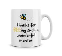 Rib ticklerz - Thank You Gift for Mentor Colleague Leaving Work Gift for Teacher Funny Mugs Thanks for Beeing Such A Wonderful Mentor Coffee Mug - MG625