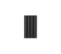 Rib Wall Cabinet Soft Black