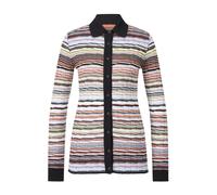 Ribbed Cardigan with Stripes - female - Missoni - Cardigans - Multicolor - 2XS - Knitwear 2XS