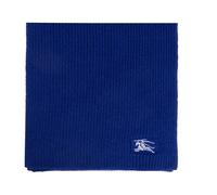 Ribbed Cashmere Scarf - unisex - Burberry - Winter Scarves - Blue - ONE SIZE - Accessories ONE SIZE