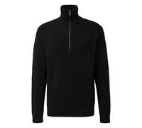 Ribbed Cashmere Sweater QS Regular Fit Noir L