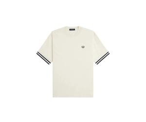 Ribbed Edge T-shirt Fred Perry Bold Beige S