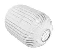 Ribbed Glass Lantern Shade E27 Vintage Ceiling Lamp