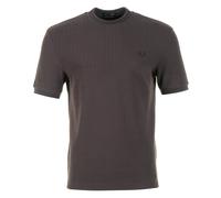 Ribbed Jersey T Shirt Rich Brown, Medium