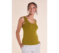 Ribbed Jersey Top Nomads Clothing Light Green 18