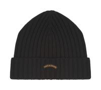 Ribbed Knit Hat - male - Paul & Shark - Accessories - Black - ONE SIZE - Accessories ONE SIZE